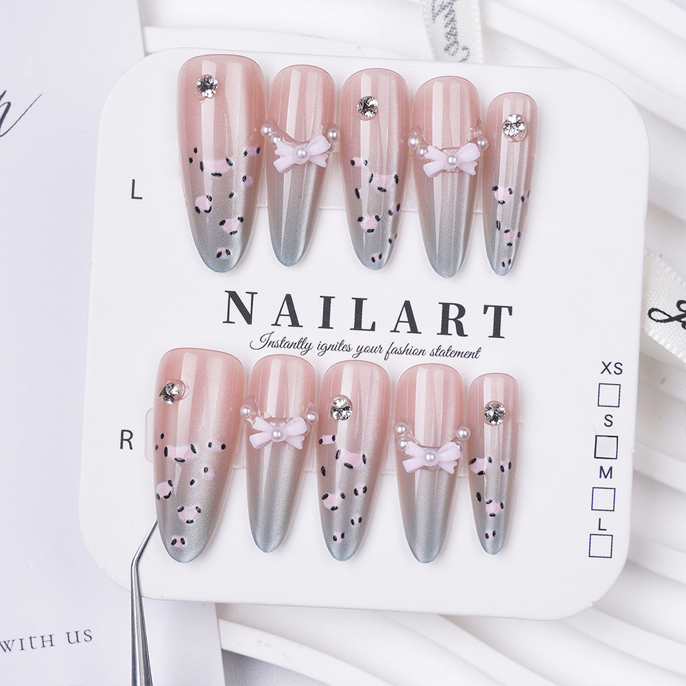 Siopsrl | Floral Design Press-On Nail Set Siopsrl
