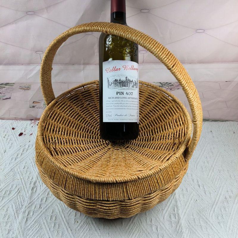 Ornamental Woven Storage Basket Siopsrl