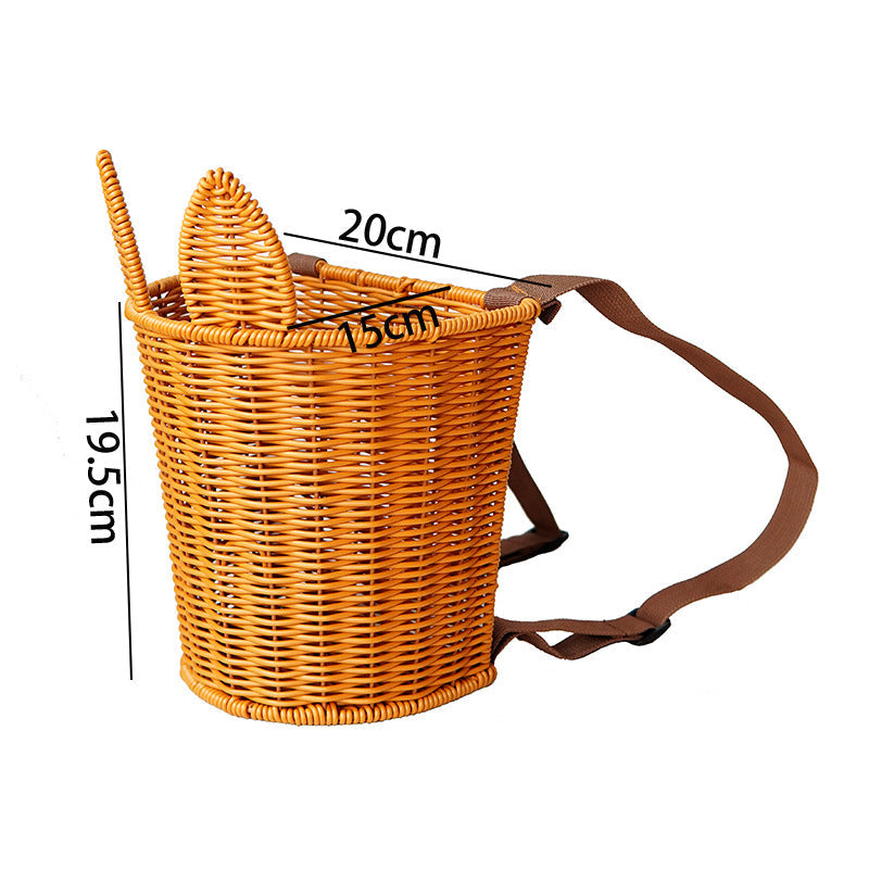 Women handcrafted basket bag Siopsrl