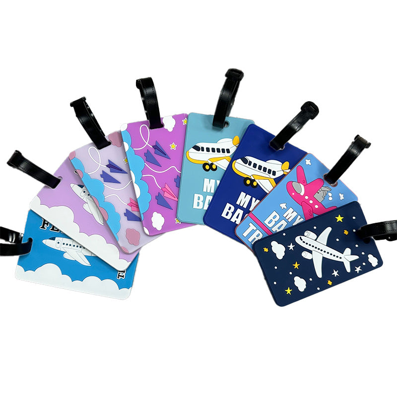 Siopsrl | Airplane-Themed Luggage Tag Siopsrl