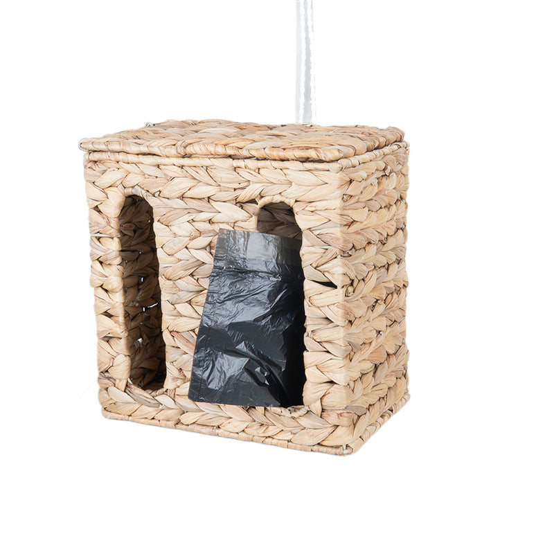 Wall-Mounted Wicker Storage Basket Siopsrl