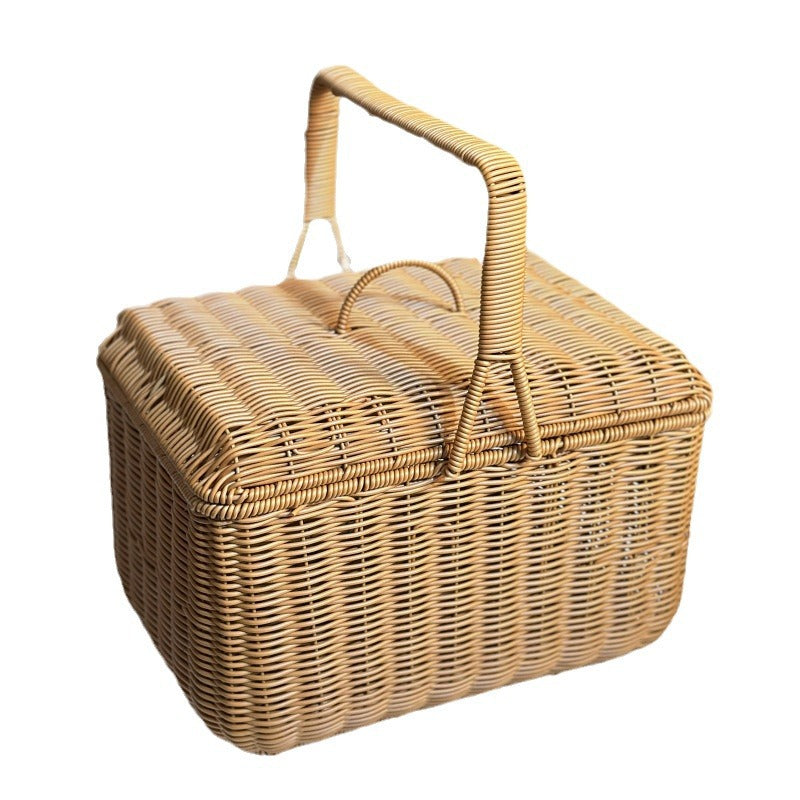 Natural Woven Market Basket Siopsrl