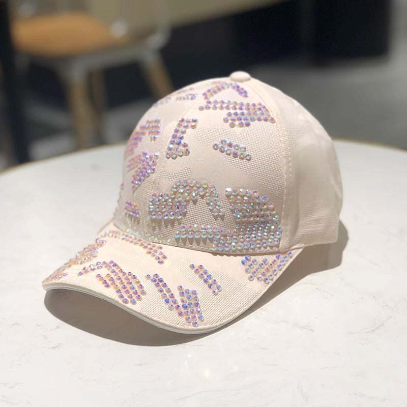 Siopsrl | Women's Embellished Sequin Baseball Cap Siopsrl