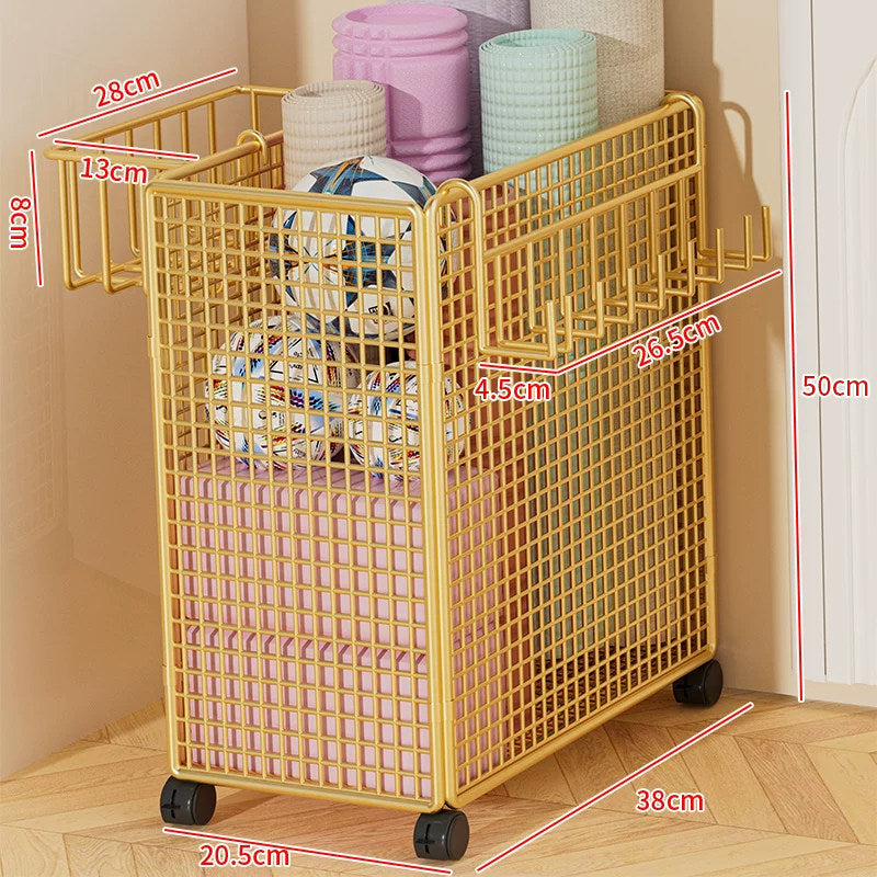 Siopsrl | Versatile Rolling Storage Cart with Dividers Siopsrl