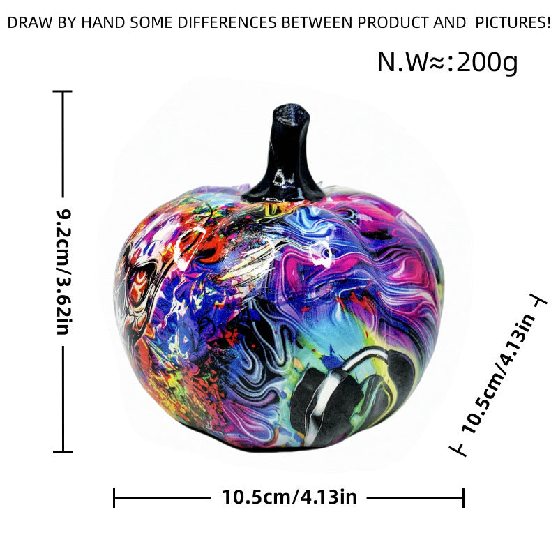 Artistic Halloween Pumpkin Figurine Siopsrl