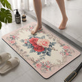 Siopsrl | Vintage Floral Bath Mat Siopsrl
