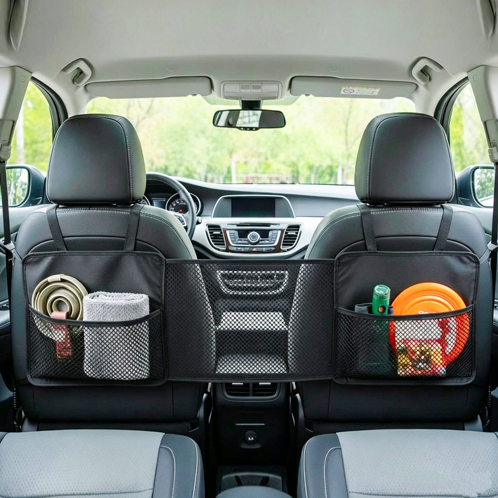 Siopsrl | Car Backseat Mesh Organizer and Pet Barrier Siopsrl