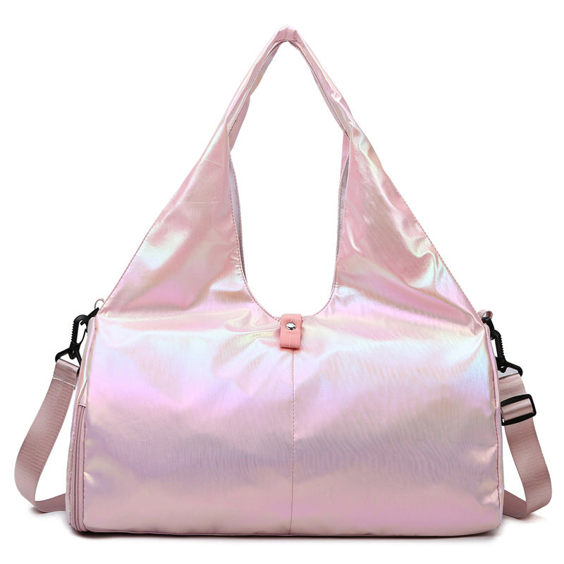 Iridescent Multi-Pocket Travel Tote Bag Siopsrl