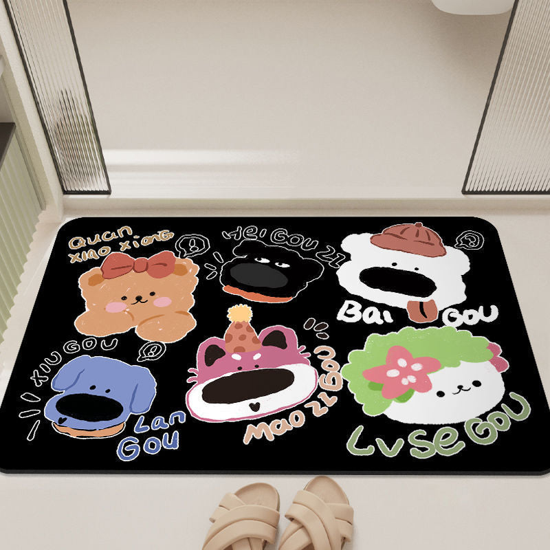 Siopsrl | Cartoon-Inspired Bathroom Mat Siopsrl