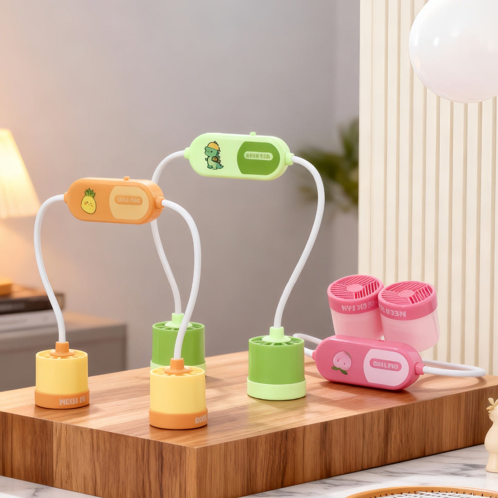 Siopsrl | Women Portable Neck Fan with Flexible Design and USB Connection Siopsrl