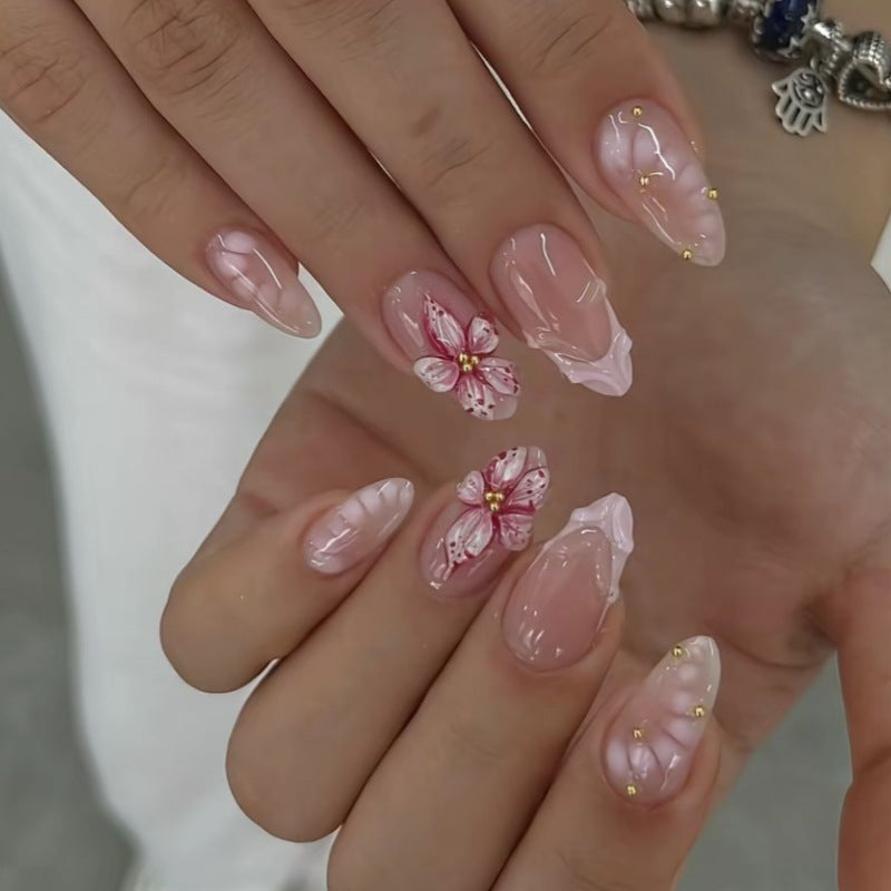 Siopsrl | Animal-Inspired Press-On Nail Art Set Siopsrl