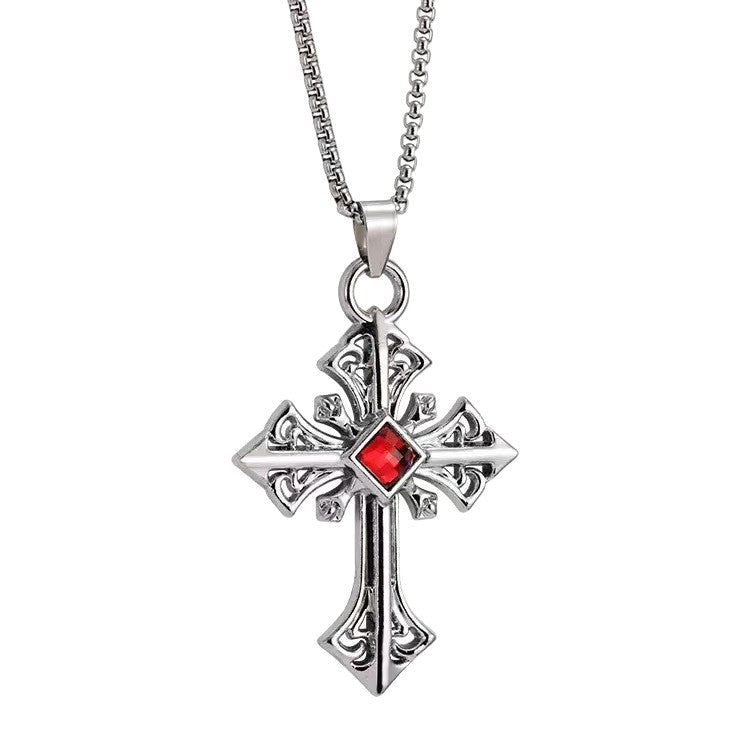 Siopsrl | Gothic Cross Pendant Necklace Siopsrl