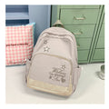 Siopsrl | Stylish Embroidered School Backpack