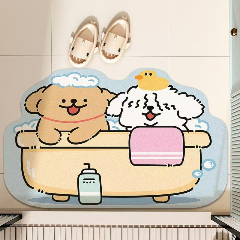 Siopsrl | Cartoon Bath Mat Siopsrl