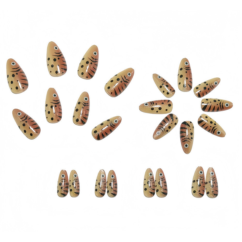 Siopsrl | Artificial nails with fish motif Siopsrl