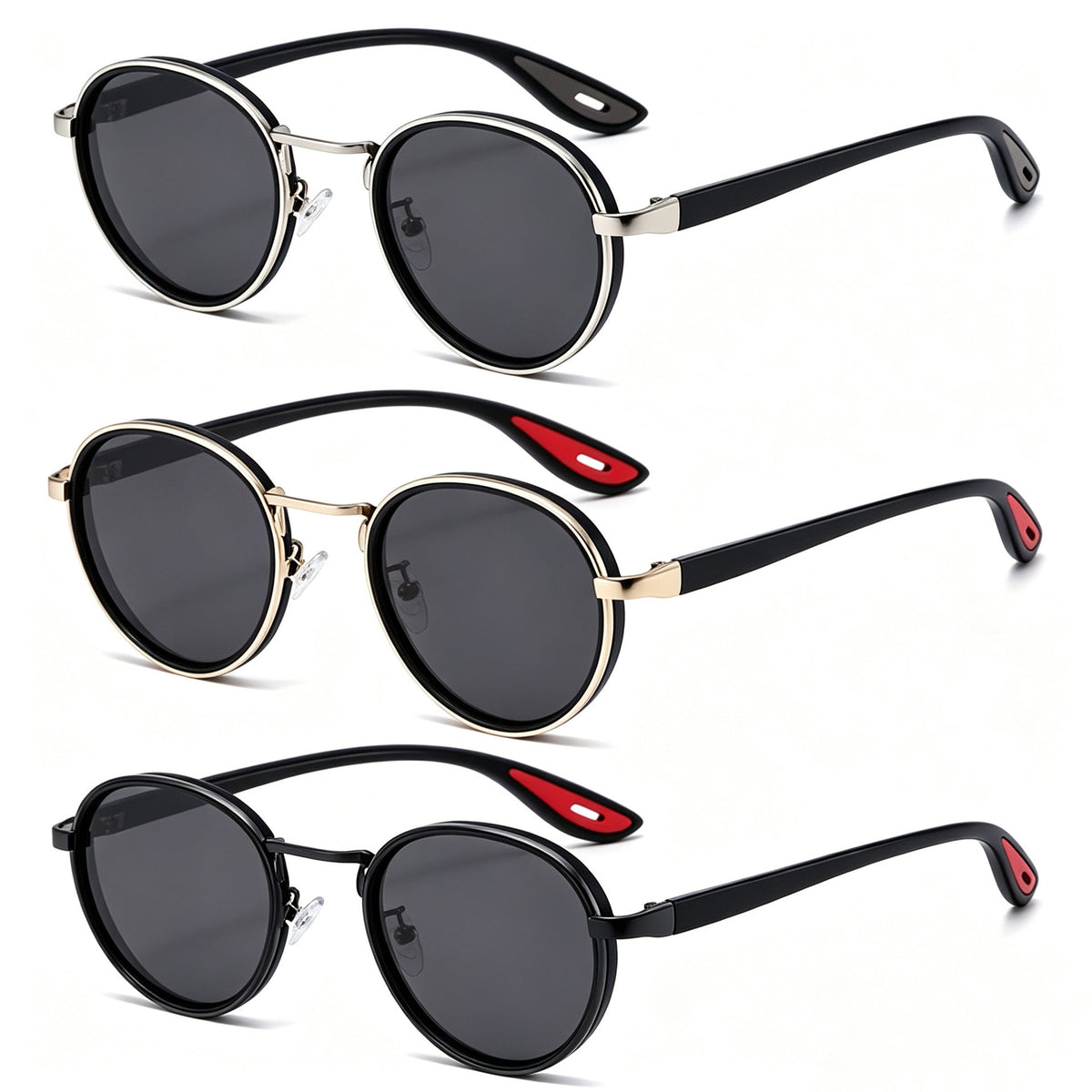 Siopsrl | Vintage Round Frame Sunglasses Siopsrl