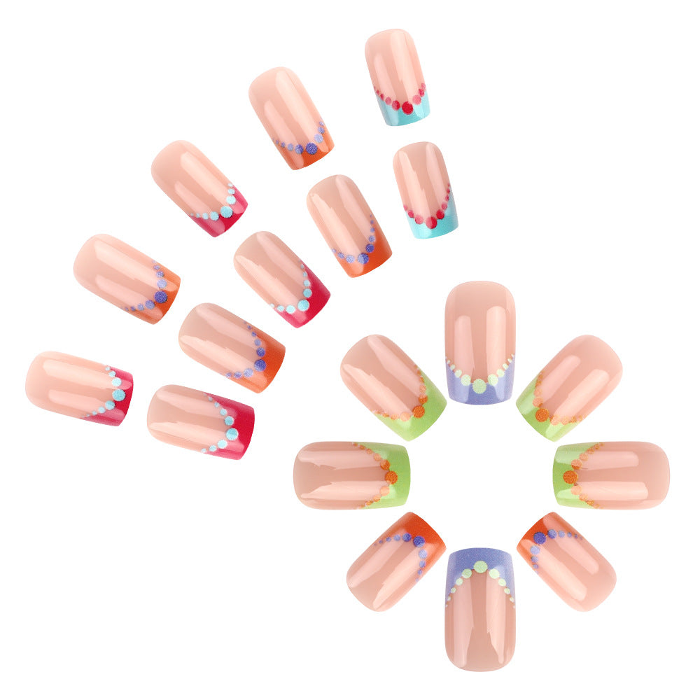 Siopsrl | Colorful Dot Design Nail Art Siopsrl