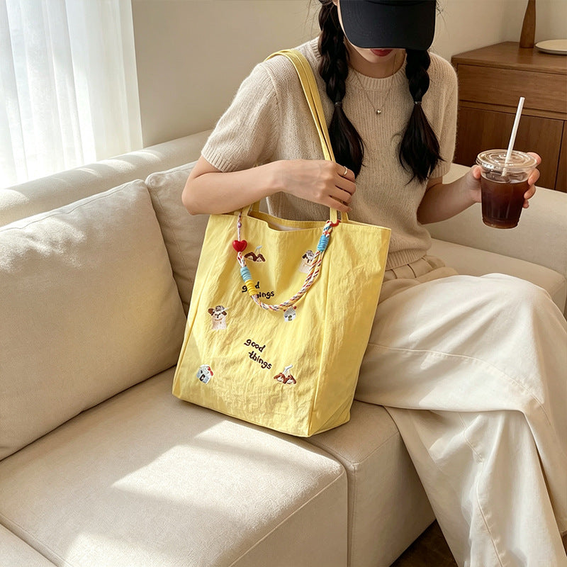 Siopsrl | Embroidered Casual Tote Siopsrl