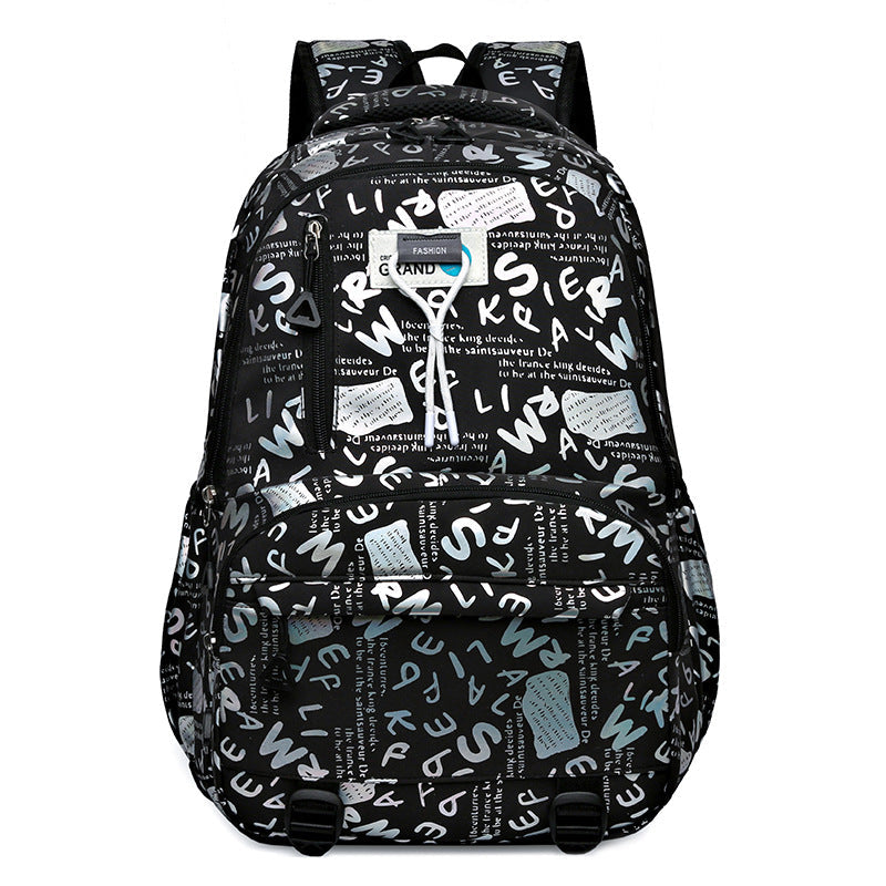 Siopsrl | Trendy Graphic Print Backpack