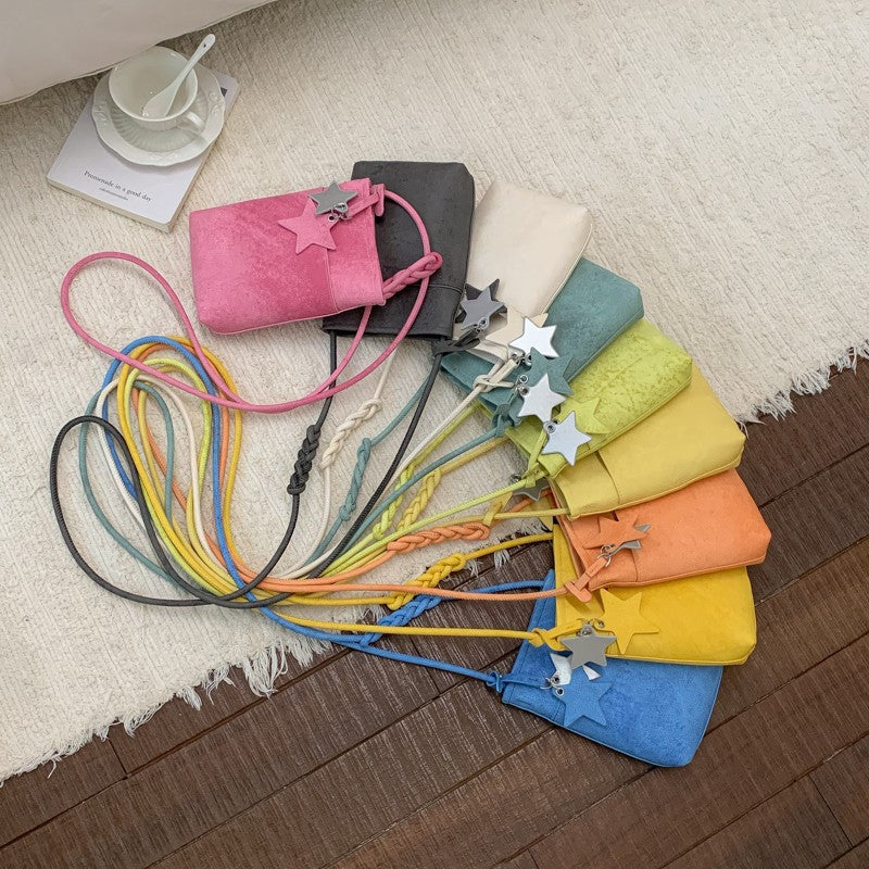Siopsrl | Fashionable shoulder bag with braided shoulder strap Siopsrl