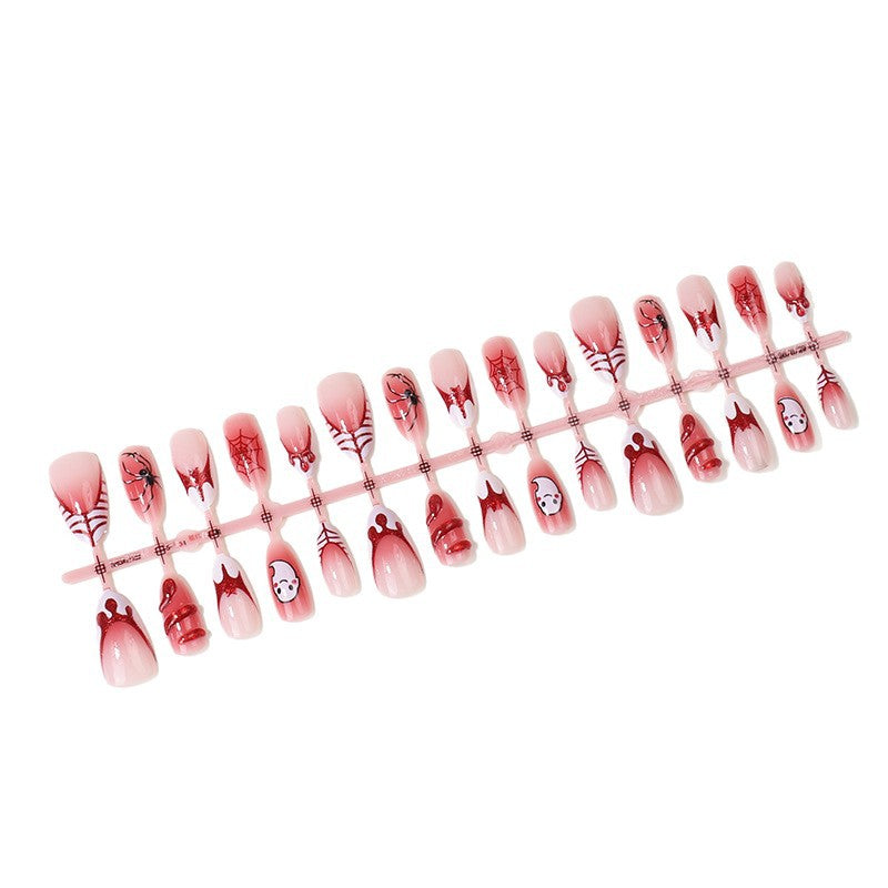 Halloween-Themed Press-On Nail Art Set Siopsrl