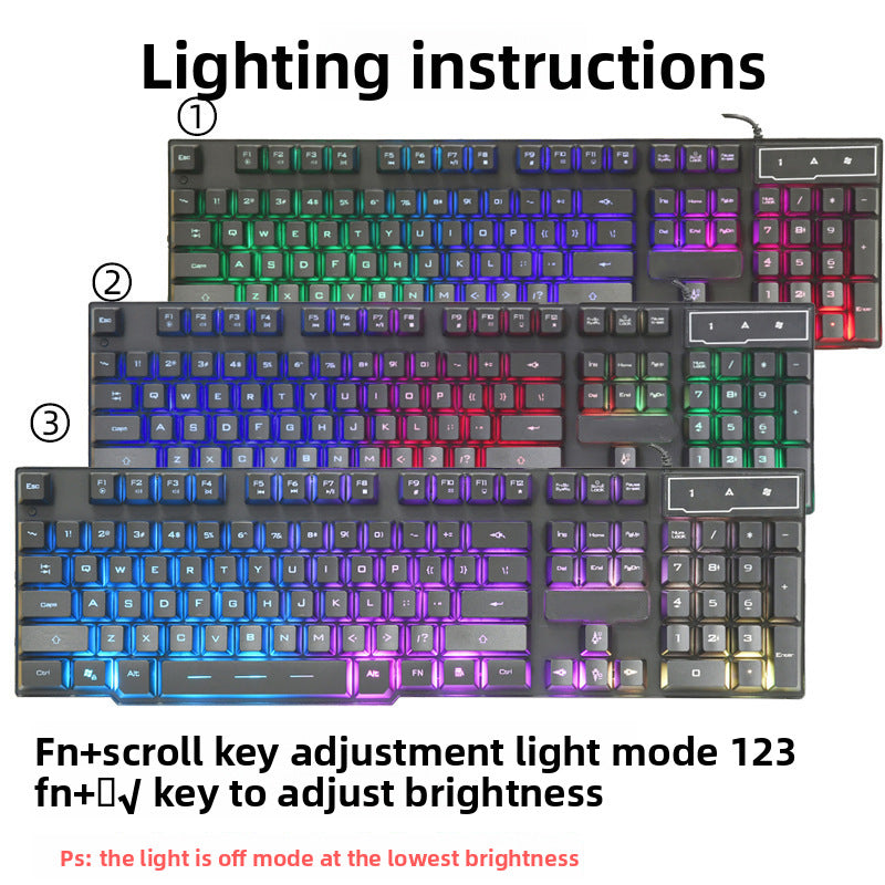 Siopsrl | Rgb Illuminated Gaming Keyboard Siopsrl