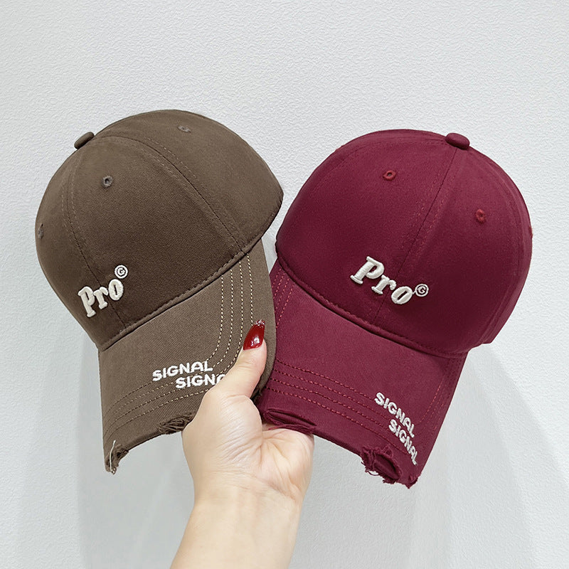 Siopsrl | Women's Casual Distressed Baseball Cap Siopsrl