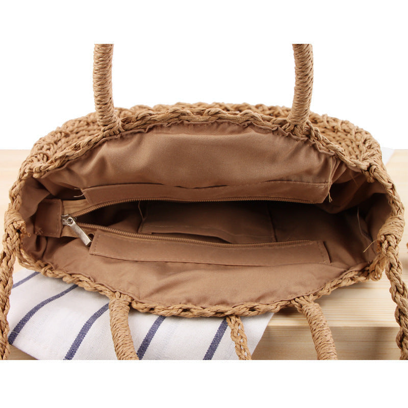Siopsrl | Round Bast Crossbody Bag with Practical Lining Siopsrl