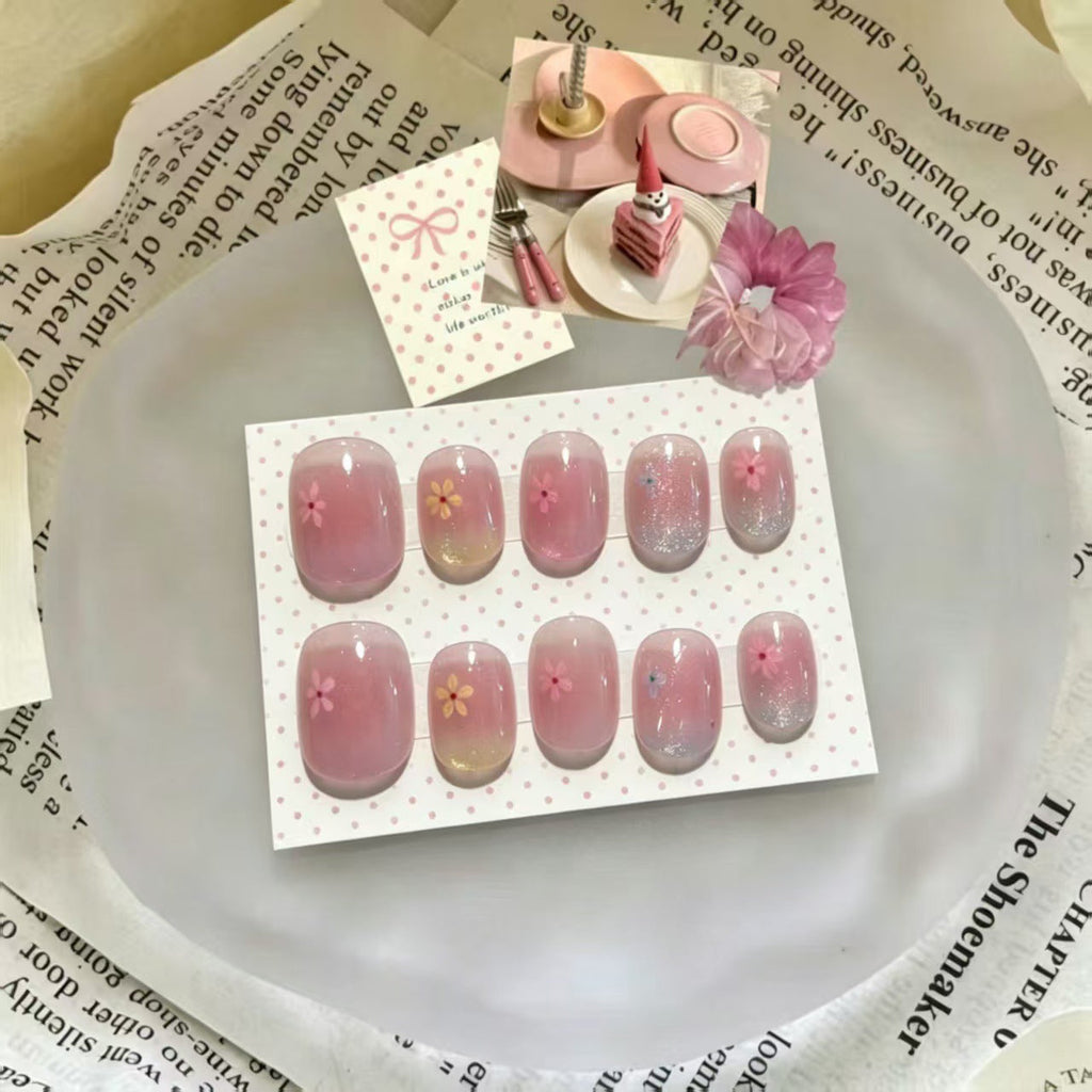 Siopsrl | Floral-Themed Nail Art Set Siopsrl