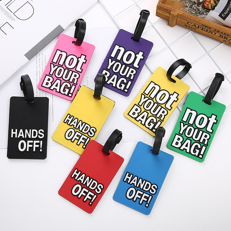 Siopsrl | Unisex Luggage Tag with Eye-catching Message Siopsrl