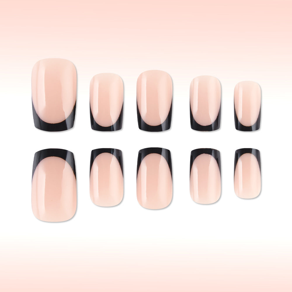 Siopsrl | Elegant French Tip Nail Extensions Siopsrl