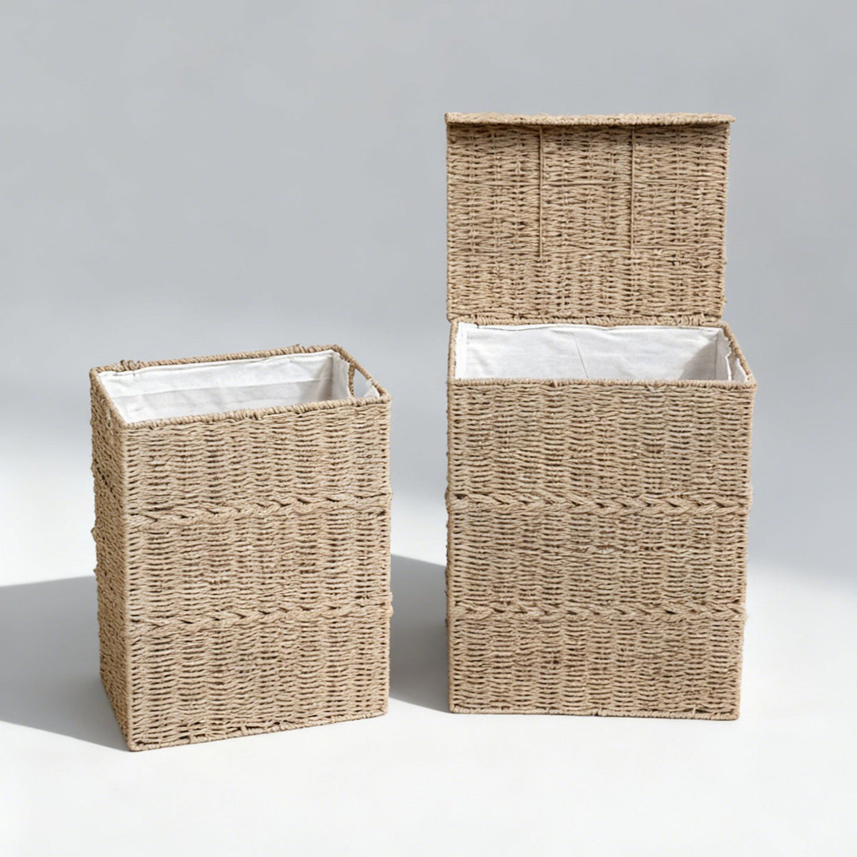 High-quality laundry basket with lid and handles Siopsrl