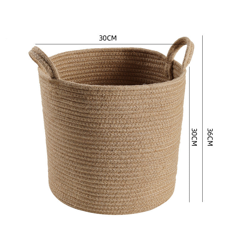 Natural Fiber Storage Basket Siopsrl