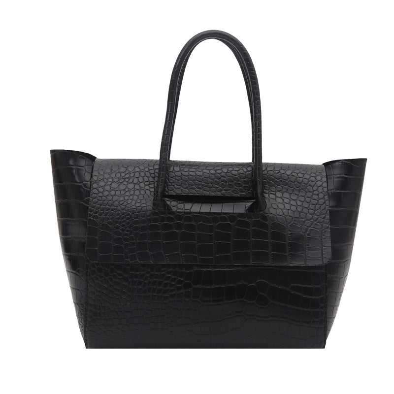 Siopsrl | WoCrocodile Textured Structured Handbag Siopsrl