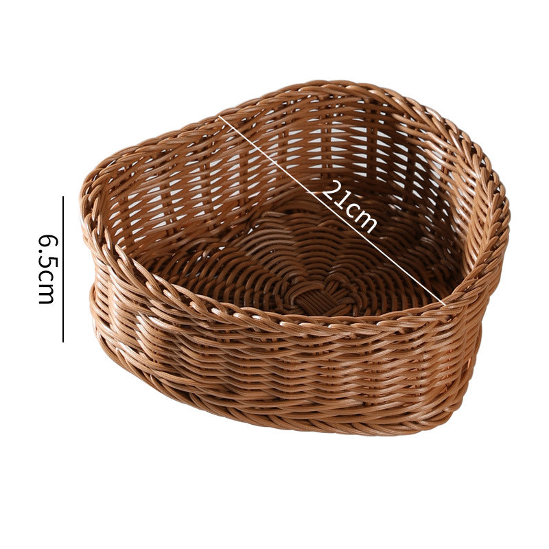 Unisex Heart-shaped Decoration Basket Siopsrl