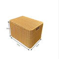 Versatile Rectangular Woven Storage Bin Siopsrl