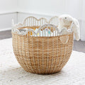 Playful storage basket with wave edge Siopsrl