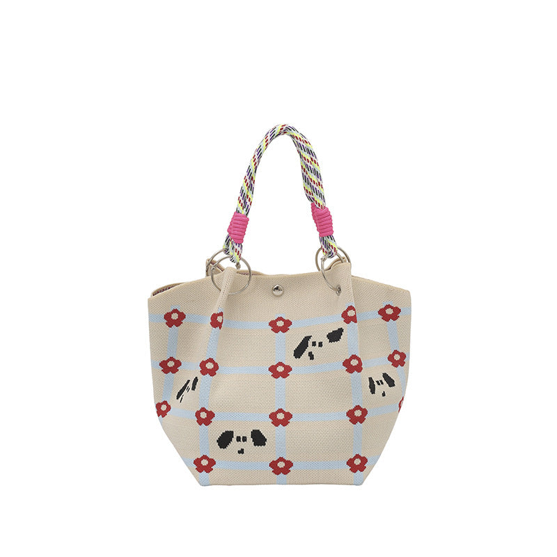 Siopsrl | WoFloral Print Textured Handbag Siopsrl