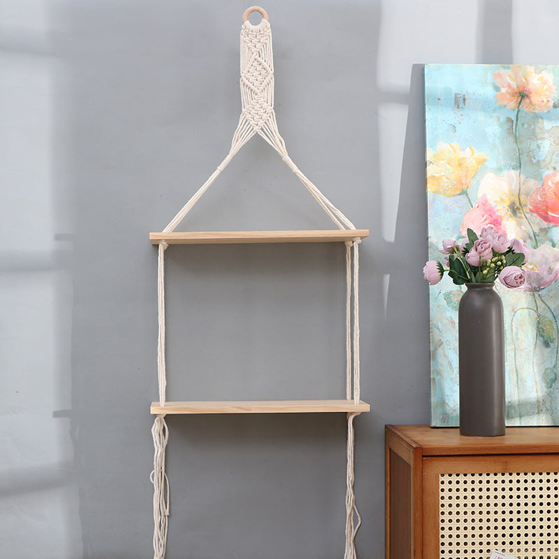 Macrame Wall Mounted Shelf Siopsrl