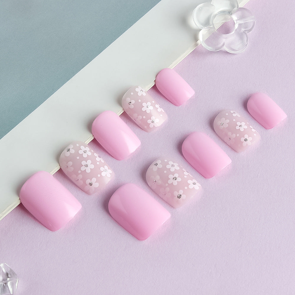 Siopsrl | Floral Themed Press-On Nail Art Set Siopsrl