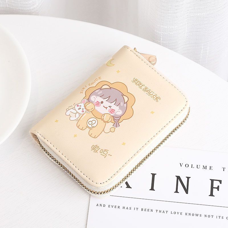 Siopsrl | Cute Cartoon Character Zip Wallet Siopsrl
