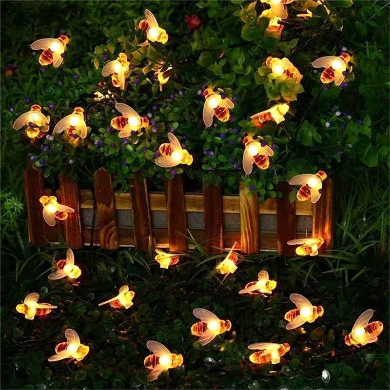 Siopsrl | Decorative Bee Solar String Lights Siopsrl