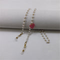 Siopsrl | Pearl necklace with heart pendant Siopsrl