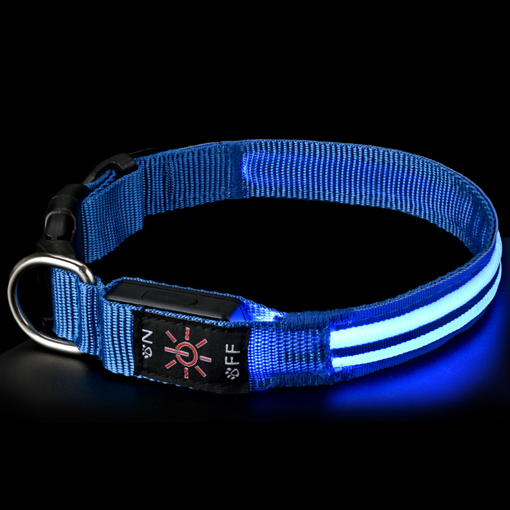 LED Rechargeable Reflective Dog Safety Collar