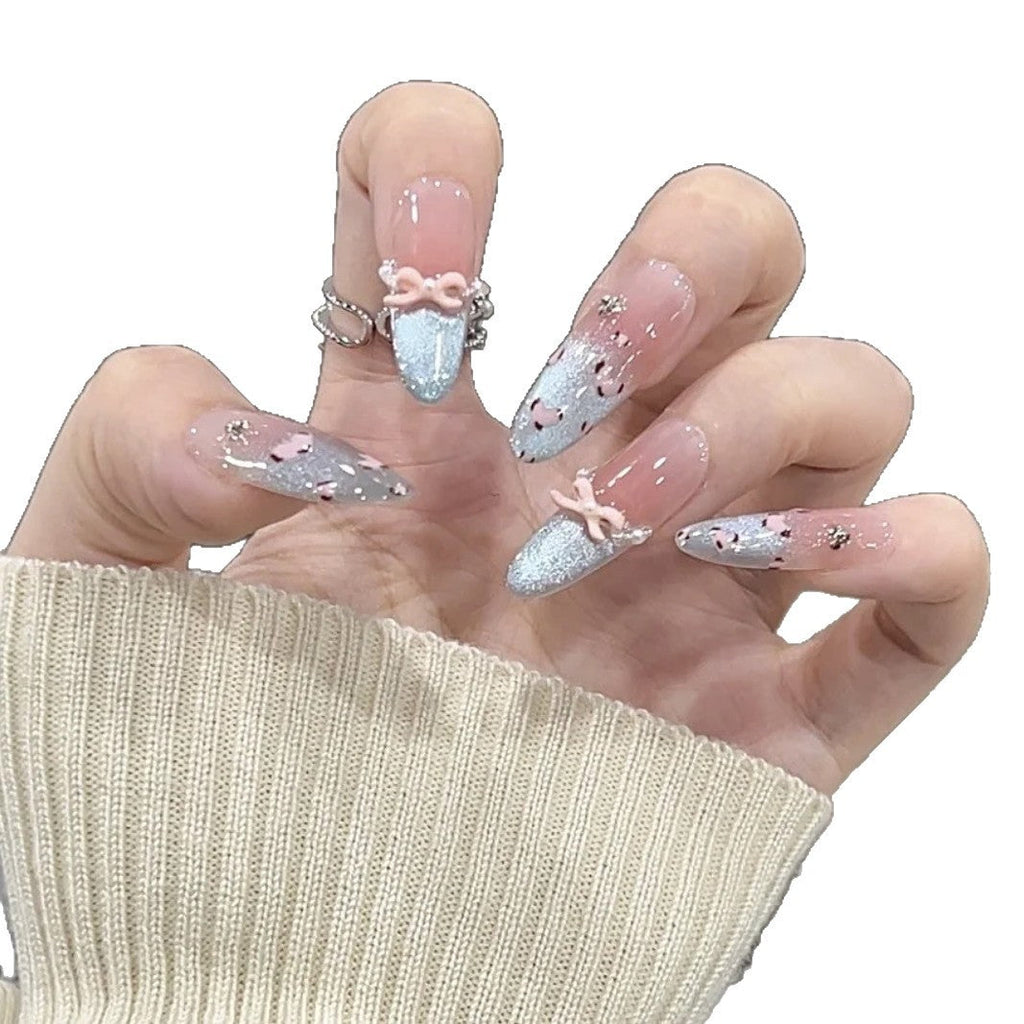 Siopsrl | Floral Design Press-On Nail Set Siopsrl