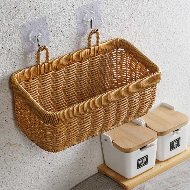 Handwoven Multi-Compartment Storage Basket Siopsrl