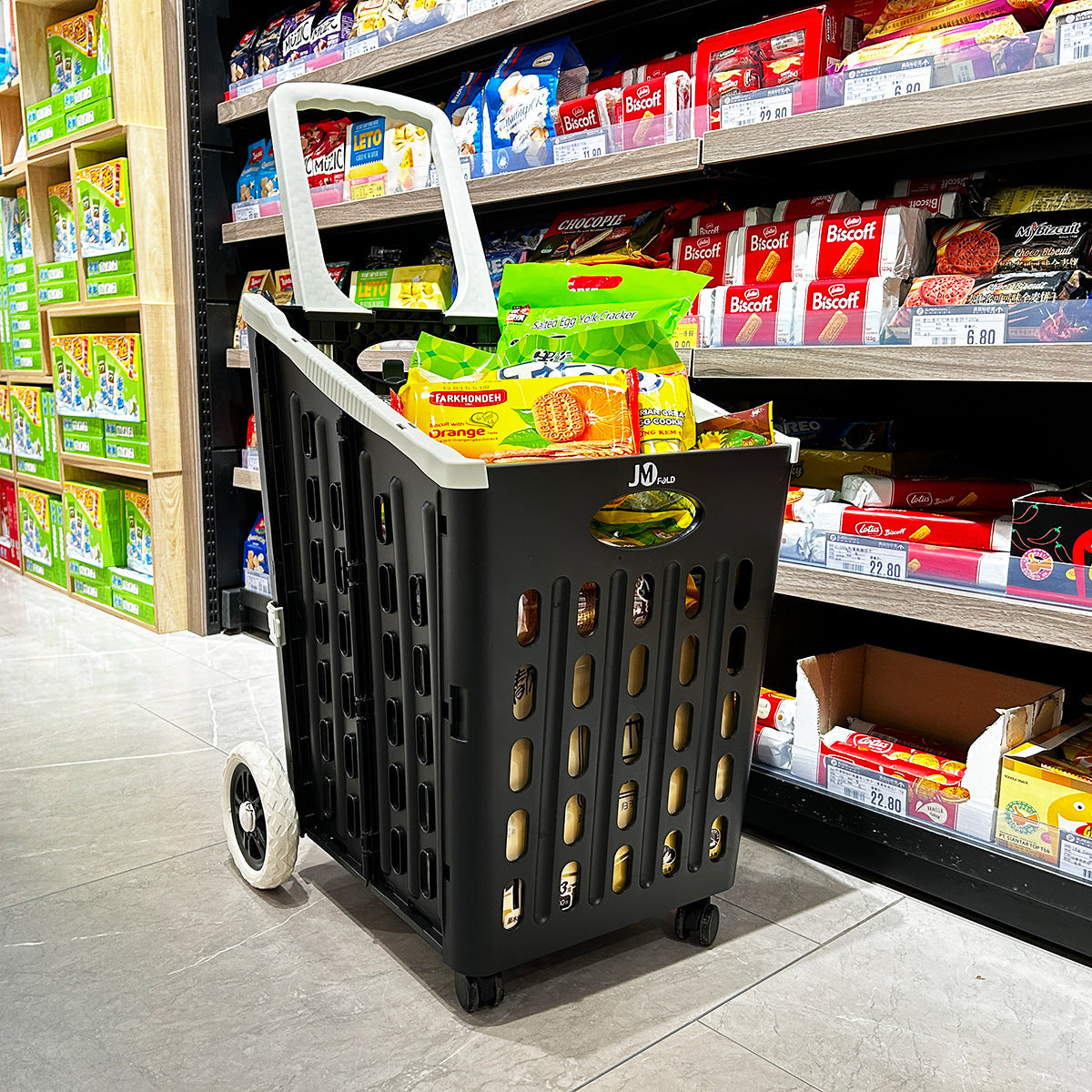 Collapsible Shopping Basket Siopsrl