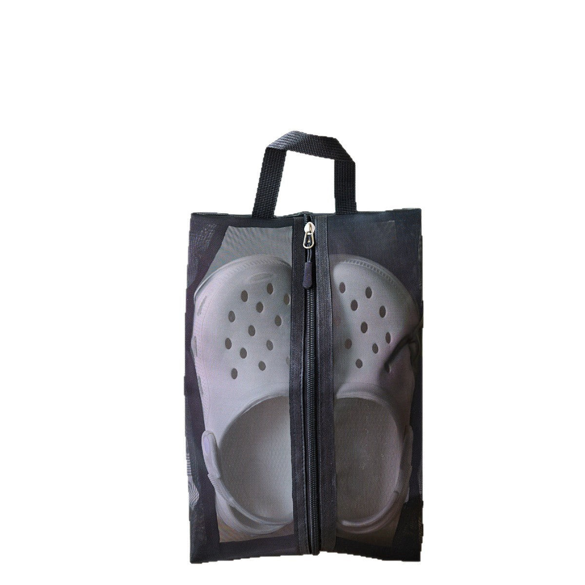 Siopsrl | Transparent Mesh Zipper Shoe Bag with Handle Siopsrl
