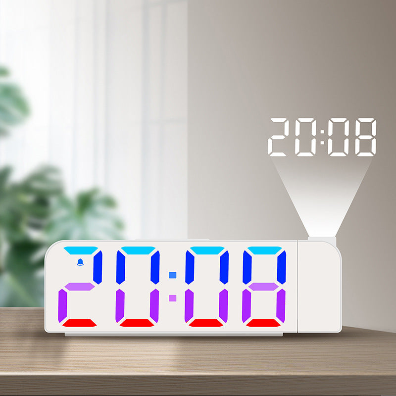 Siopsrl | Projection alarm clock with colored LED display Siopsrl
