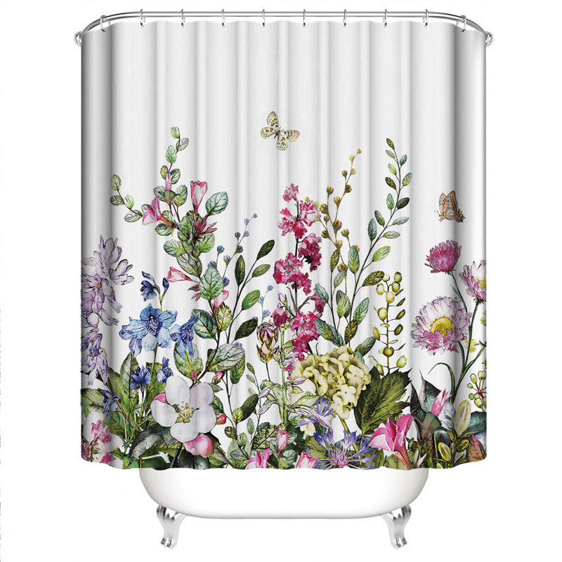 Siopsrl | Leafy Botanical Themed Bathroom Ensemble Siopsrl